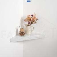 ราคา FASTTECT ชั้นวางของติดผนัง รุ่นตรงเข้ามุม ขนาด 35 x 35 ซม. - เปลี่ยนมุมว่าง ให้วางของได้ หินอ่อนขาว (12547455)