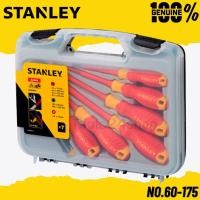 ราคา STANLEY ชุดไขควงหุ้มฉนวน6ชิ้น+ไขควงวัดไฟ VDE Screwdriver Set No.STMT60175 Normal (12554784)