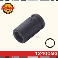 ราคา KOKEN ลูกบ๊อกซ์ลม สั้น พร้อมแม่เหล็ก 6P (4mm.-14mm.) ขนาด 1/4" No.12400MG 8mm. (12555350)