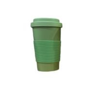 ราคา KOKOEKO แก้วใส่กาแฟ PLA 100% ไม่ม่พลาสติกผสม สีเขียว (12562315)