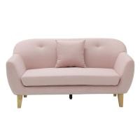 ราคา Koncept Furniture โซฟา 2 ที่นั่ง รุ่น Ryoko สีชมพู (153x85x79 ซม.) (12512021)