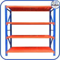 ราคา QLC ชั้นวางของเหล็กสำหรับวางสินค้า ขนาด ย.200 x ก.60 x ส.200cm รับน.น 200Kg./ชั้น 4ชั้น *พร้อมส่ง* สีน้ำเงิน-ส้ม 4ชั้น (12512746)