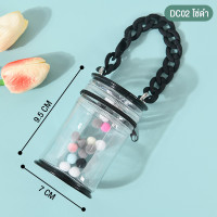 ราคา FUDONAR กระเป๋าเก็บอาร์ตทอย กระเป๋าเก็บตุ๊กตา รุ่นใหม่ ซิปใส DC02 กันน้ำ กันฝุ่น DC02 โซ่ดำ (12483833)