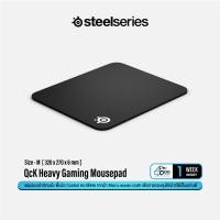 ราคา SteelSeries QcK Heavy Gaming Mousepad แผ่นรองเม้าส์เกมมิ่ง หนาพิเศษ ผิว Control #Qoomart M (12498643)