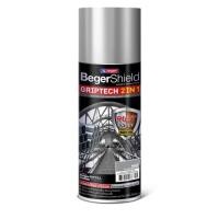 ราคา Beger สีสเปรย์ 2in1 พ่นกันสนิม ขนาด 400cc. เปรย์ สีพ่น สำหรับพ่นเหล็ก ไม่ต้องรองพื้น แห้งเร็ว สแตนเลส PVC ไม้ เมทัลชีท M000 บรอนซ์ (12498792)