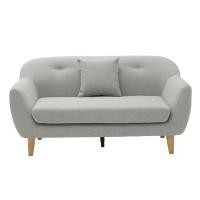 ราคา Koncept Furniture โซฟา 2 ที่นั่ง รุ่น Ryoko สีครีม (153x85x79 ซม.) (12511511)