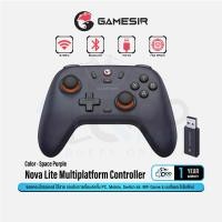 ราคา GameSir Nova Lite Multiplatform Controller จอยเกมไร้สาย รองรับ PC, Switch, Mobile #Qoomart Space Purple (12495675)