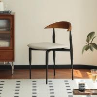 ราคา Kyotohaus เก้าอี้พนักพิงไม้เหล็กดัด สไตล์นอร์ดิก รุ่น Moriya สีไม้ เบาะสีขาว (12507120)