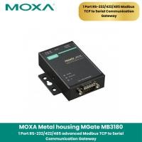 ราคา MOXA MGate MB3180 1 Port RS-232 422 485 Modbus TCP to Serial Communication Gateway normal (12522968)