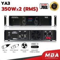 ราคา WEMICGLOBALSOUND เพาเวอร์แอมป์ขยายเสียง รุ่น YA-3 กำลังขับ 350W2วัตต์ สเตอริโอ power amplifier แอมป์ขยายเสียงกลางแจ้ง normal (12531399)