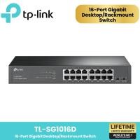 ราคา TP-LINK Gigabit Switching Hub 16Port 13" TL-SG1016D Black -LIFE TIME normal (12523066)