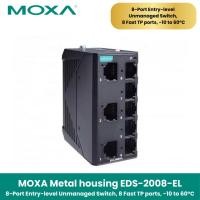 ราคา MOXA EDS-2008-EL 8-Port Entry-level Unmanaged Switch, 8 Fast TP ports, -10 to 60°C normal (12523278)