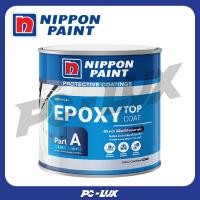 ราคา NIPPON PAINT สีทับหน้าอีพ็อกซี่ สำหรับงานภายใน รุ่น HI-PON 40-04 EPOXY TOP COAT PART A ขนาด 4/5 แกลลอน Dark Green 1458 (12536777)