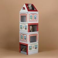 ราคา Kittenbox บ้านแมว คอนโดแมว 5 ชั้น มีหลังคา Palace Series Paris (12524625)