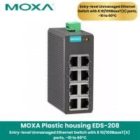 ราคา MOXA EDS-208 Entry-level Unmanaged Ethernet Switch with 8 10 100BaseTX ports, -10 to 60°C normal (12523053)