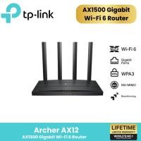 ราคา TP-LINK Archer AX12 AX1500 Gigabit Wi-Fi 6 Router รุ่นใหม่ ไวไฟ 6 normal (12522981)