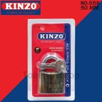ราคา KINZO กุญแจทองเหลือง ห่วงสั้น ขนาด 32, 50 mm. No.888 50 mm. (12556806)