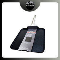 ราคา Calphalon - Premier Hard-Anodized Nonstick Cookware, 11-Inch Square คาลฟาลอน พรีเมี่ยม กระทะแบนสี่เหลี่ยม ขนาด 11 นิ้ว Griddle (12551319)
