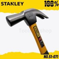 ราคา STANLEY ค้อนหงอนเหล็ก ด้ามไฟเบอร์ ขนาด 27 mm. No.51-071 Normal (12557563)