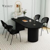 ราคา Wuxury.furniture โต๊ะกินข้าว โต๊ะทานข้าว เคาท์เตอร์ Style Nordic ไม้เนื้อแข็ง ส่งฟรี รุ่นTop ไม้เนื้อแข็ง กว้าง140 ยาว70 cm (12559887)
