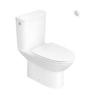 ราคา AMERICAN STANDARD TF-2630SCNFTL-WT-0 สุขภัณฑ์สองชิ้น 4.8 L พร้อมระบบฟลัชเซ็นเซอร์ รุ่น Neo Modern (12570240)