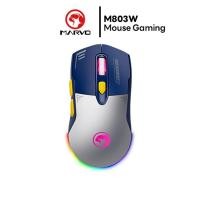 ราคา THREE B INTERTRADE Marvo M803W Gaming Mouse Wired / Wireless RGB เมาส์ไร้สายเกมมิ่งไฟ RGB normal (12572157)