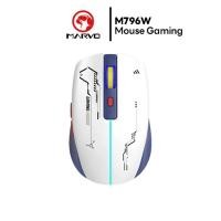 ราคา THREE B INTERTRADE Marvo M796W Gaming Mouse Wireless / Bluetooth RGB เมาส์ Wireless เกมมิ่ง ไฟ RGB ลายเทคโนโลยีสุดล้ำ normal (12572167)