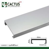 ราคา CACTUS กรุยเชิงอลูมิเนียม ขนาด 40mm. ความยาว 2m. สี เงินเงา / ทอง / ดำ / ทรายเงิน / ทรายทอง เงินเงา (12572532)
