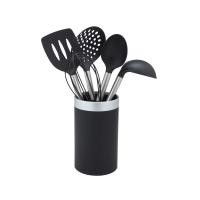 ราคา INDEX LIVING MALL ชุดประกอบอาหาร รุ่น เมอวิน (6 ชิ้น/ชุด) สีดำ/เงิน (12572624)