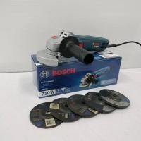 ราคา BOSCH เครื่องเจียรไฟฟ้า 4 นิ้ว รุ่น GWS 700 PROFESSIONAL ของแท้ 100% 710W GWS700+ใบเจียร์ 5 ใบ (12577520)