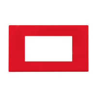 ราคา Panasonic WEG6803RK WIDE SERIES ฝาพลาสติกสีแดง 3 ช่อง (12577674)