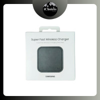 ราคา Samsung - Super Fast Wireless Charger (Max 15W) Includes Power Adapter + USB C Cable แท่นชาร์จ แบบไร้สาย Charger Single Black (12553140)