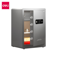 ราคา Deli ตู้เซฟอิเล็กทรอนิกส์ ตู้เซฟสแกนลายนิ้วมือ ระบบอัจฉริยะ เปิดอัตโนมัติ เมื่อใส่รหัส สัญญานเตือนเมื่อผิดปกติ Safe Box สแกนนิ้ว-34x42x60 cm (12550506)