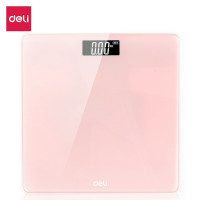 ราคา Deli เครื่องชั่งน้ำหนักดิจิตอล ที่ชั่งน้ำหนัก แข็งแรง หน้าจอ LCD พร้อมถ่าน 2 ก้อน ดีไซน์สวย Weighing Scale pink (12550532)
