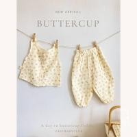 ราคา Cali ชุดเสื้อแขนกุด+กางเกง ผ้ามัสลินทอ สไตล์เกาหลี *Buttercup *ป้าย Cali Baby เสื้อ+กางเกงขายาว,80 (S) (12561919)