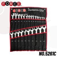 ราคา FORCE ชุดประแจแหวนข้างปากตาย 26 ชิ้น No.5261C Normal (12554864)