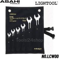 ราคา ASAHI ชุดประแจแหวนข้างปากตาย ASH Lightool ขนาด 10 - 19 mm. Normal (12556540)