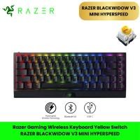 ราคา Razer BlackWidow V3 Mini HyperSpeed 65% Keyboard คีย์บอร์ดเกมมิ่ง65% Green Yellow Switch Yellow (12522977)