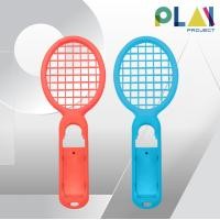 ราคา Play Project Tennis Racket for Nintendo Switch Joy-Con ไม้เทนนิส สำหรับ จอยคอน 2 ชิ้น [อุปกรณ์เสริมเกม] Neon (12520101)