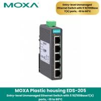ราคา MOXA EDS-205 Entry-level Unmanaged Ethernet Switch with 5 10 100BaseTX ports, -10 to 60°C normal (12523044)