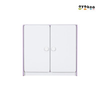 ราคา Carter the Cabinet ตู้เก็บของอเนกประสงค์ 2 บาน ขอบสีชมพู (12524282)