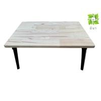 ราคา Me Na Wood โต๊ะญี่ปุ่น ขนาด40*60cm. โต๊ะไม้อเนกประสงค์ งานไม้ดิบ (12524750)