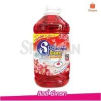 ราคา สีสุพรรณ น้ำยาทำความสะอาดพื้น ขนาด 5,200 มล. SpaClean กลิ่นลิลลี่ซีเครท (12538165)