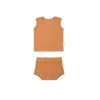 ราคา Little22 Set Minimal Tank Top เสื้อผ้าเด็ก ชุดเซท (เสื้อกล้ามกางเกง) Brick,1T (12538863)