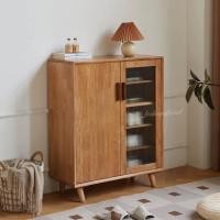 ราคา Loadingofficial-ตู้เก็บรองเท้างานไม้แท้ 2ประตู: 82x35x100 สีไม้อ่อน (12548094)