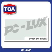 ราคา TOA สีน้ำทาภายใน SUPERSHIELD DURACLEAN A PLUS ชนิดด้าน ขนาด 2.5 แกลลอน #7484 BAY CRUISE (12536497)