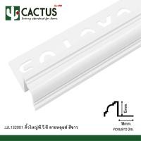 ราคา CACTUS คิ้วกระเบื้องพีวีซีแบบหลุยส์ ขนาด 13mm. ความยาว 2m. ขาว (12563451)
