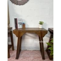 ราคา Naijanshop โต๊ะไม้สัก สามารถทำงานได้ วางของบูชาได้ มี 2 ขนาด ขนาดยาว 100 (12565205)