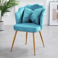 ราคา FairyHouse พร้อมส่ง เก้าอี้ทานอาหาร รุ่นโบว์ เก้าอี้โต๊ะเครื่องแป้ง เก้าอี้แต่งคาเฟ่ ฟ้า (12566382)