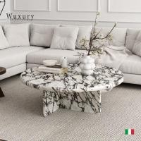 ราคา Wuxury.furniture โต๊ะกลางโซฟา modern TOPหินอ่อนนำเข้า โต๊ะกาแฟ โต๊ะกลางโซฟาหินอ่อน ส่งฟรี รุ่นกว้าง 100 cm (12560047)
